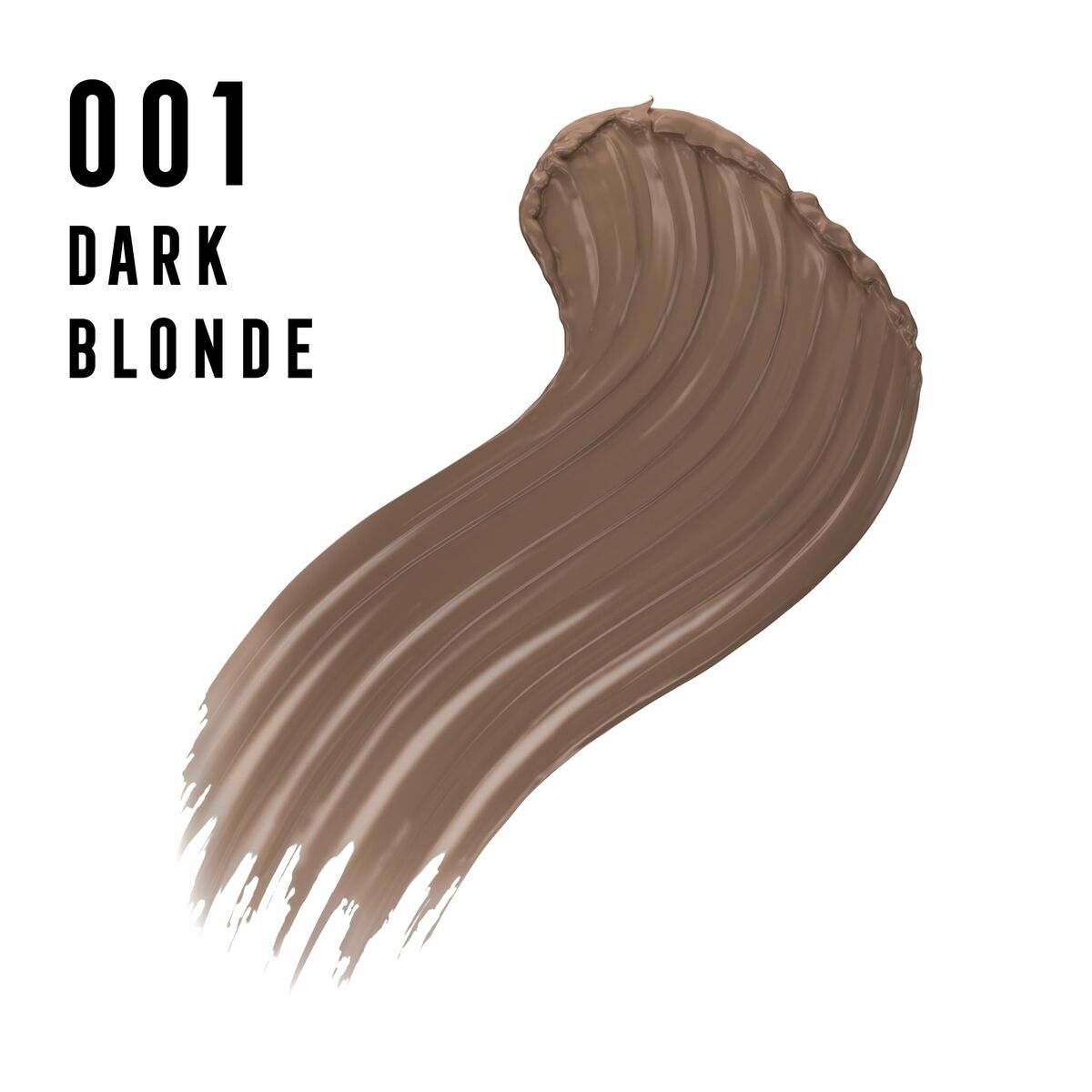 Øjenbrynsvolumengivende gel Max Factor 2000 Kalorie Nº 001 Mørkblond Nº 001-Mørkeblond 4,5 ml 4,5 ml hudplejeemballage