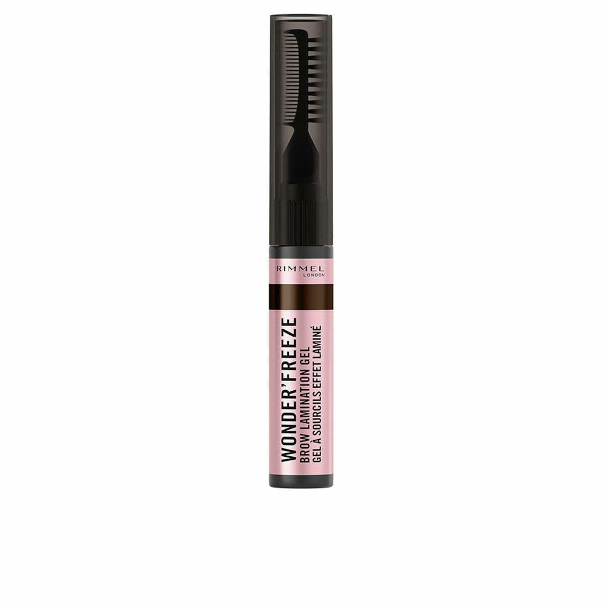Fixing Gel for øjenbryn Rimmel London WONDER' FREEZE Nº 003 Medium brown Nº 003-Medium Brown 6 g hudplejeemballage