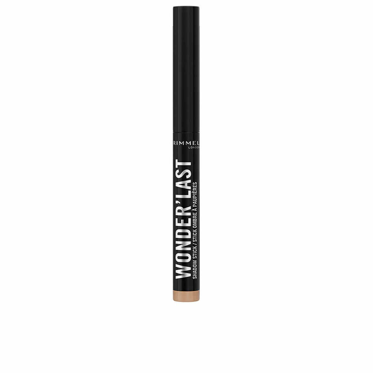 Øjenskygge Rimmel London WONDER'LAST Nº 004 Bløde bobler Nº 004-Soft Bubbles 1,64 g Stick produktemballage 1,64 g