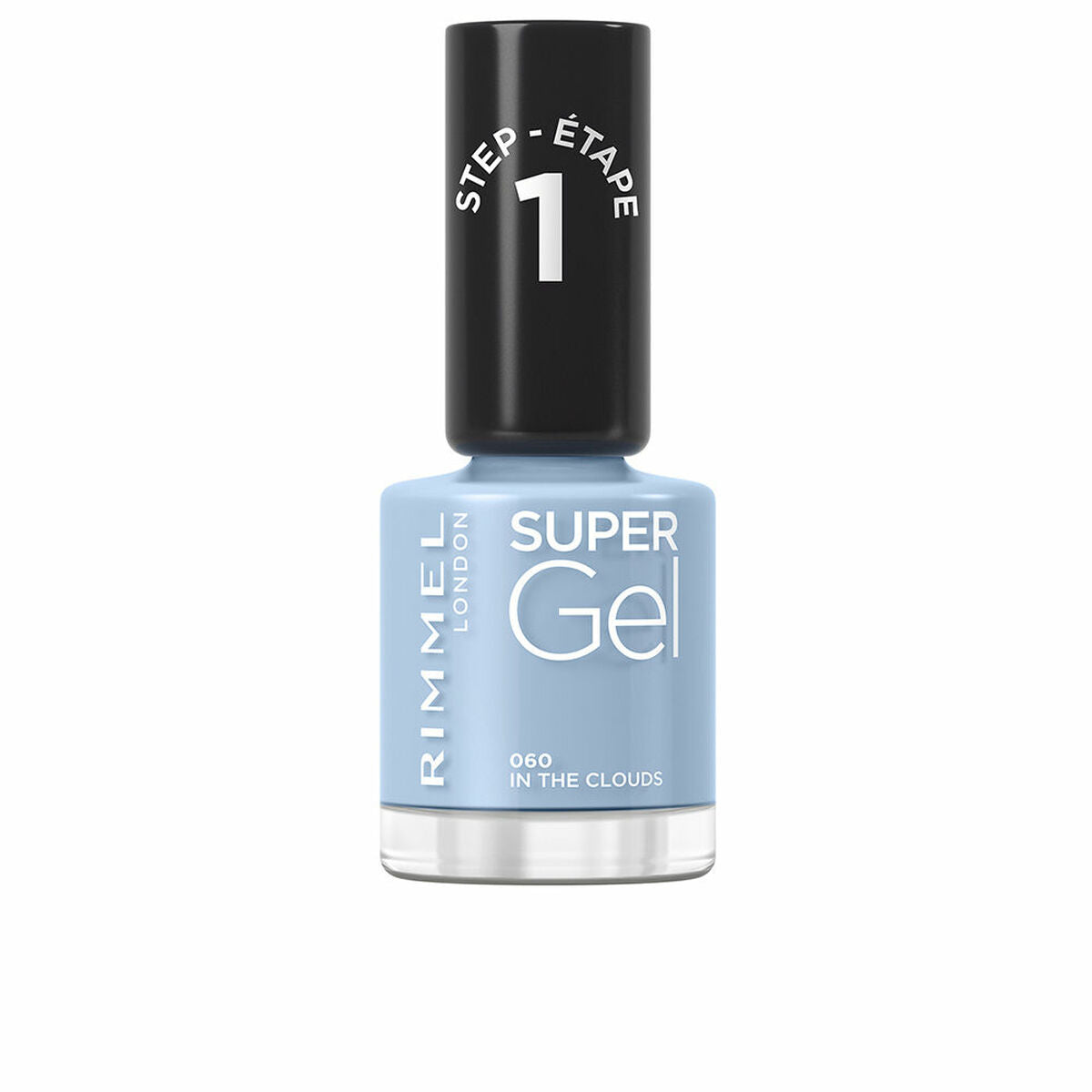 neglelak Rimmel London Super Gel Nº 060 In the clouds Nº 060-In The Clouds 12 ml hudplejeemballage