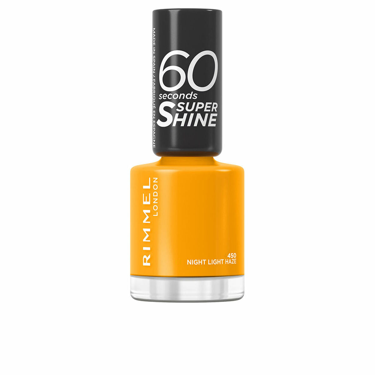 neglelak Rimmel London 60 Seconds Super Shine Nº 450 Night light haze Nº 450-Night Light Haze 8 ml produktemballage