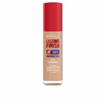 Flydende Make Up Base Rimmel London Lasting Finish Nº 150 Rose Vanilla Nº 150-Rose Vanilla Spf 20 30 ml produktemballage