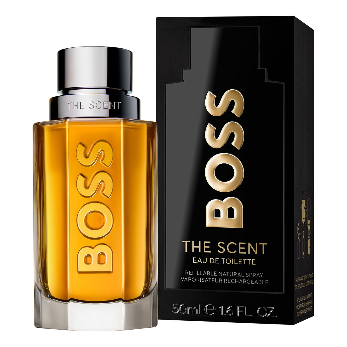 Unisex parfume BOSS THE SCENT The Scent EDT 50 ml til mænd flaske