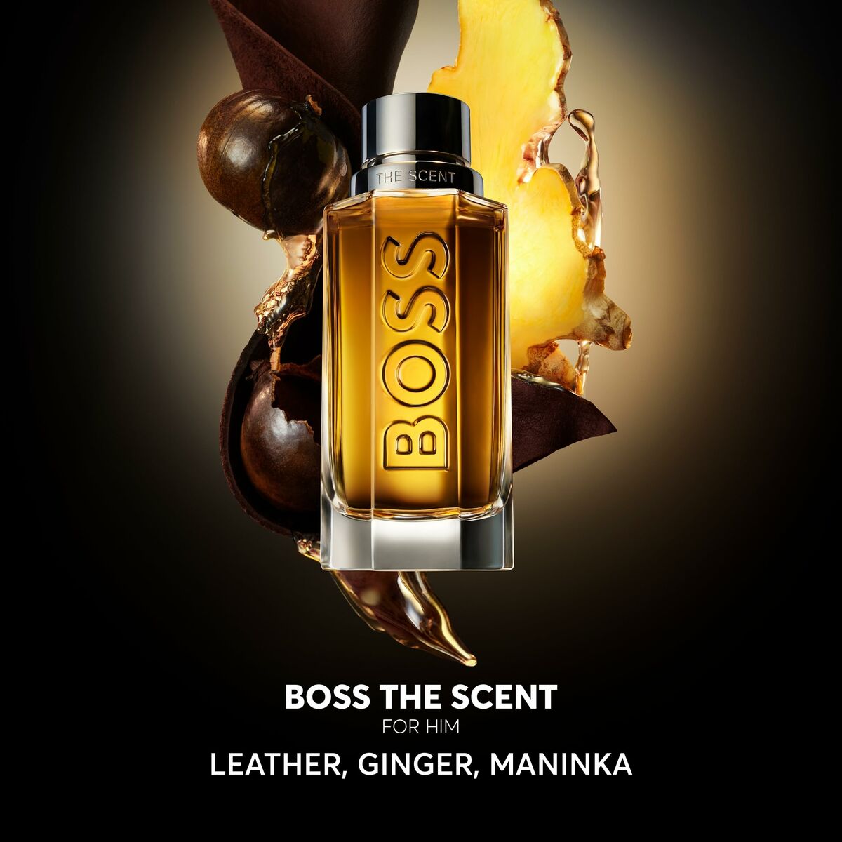 Unisex parfume BOSS THE SCENT The Scent EDT 50 ml til mænd flaske