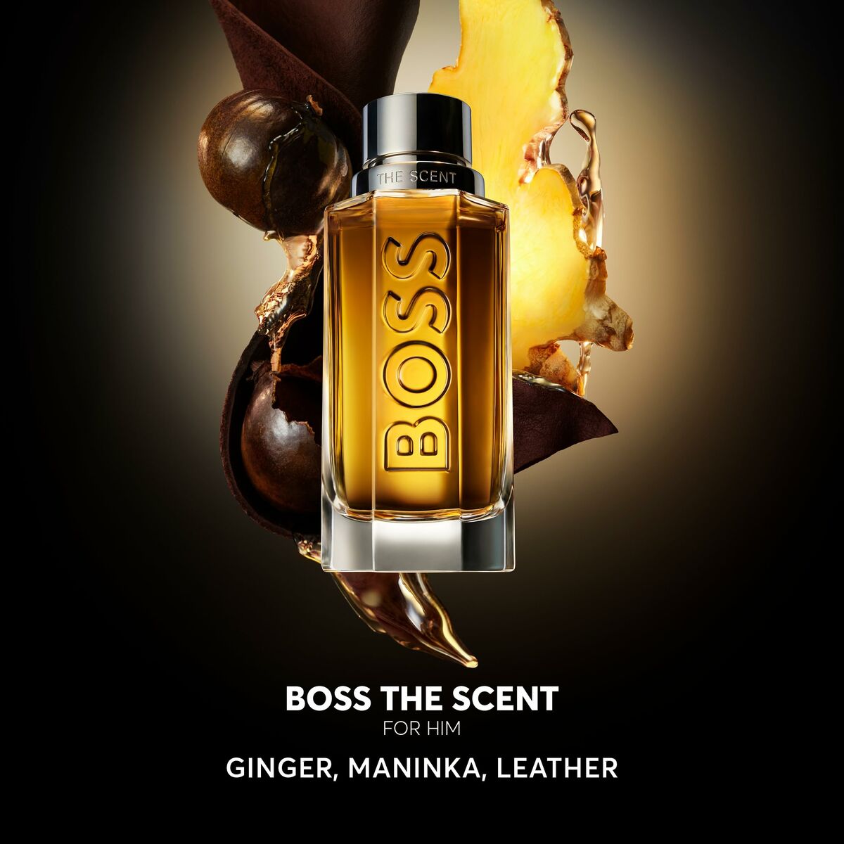 Unisex parfume BOSS THE SCENT The Scent 100 ml til mænd produktemballage