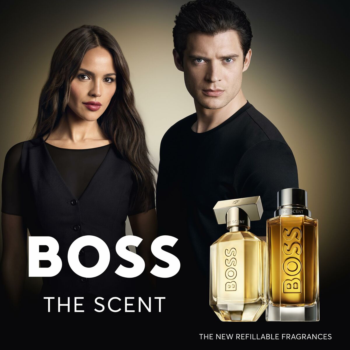 Unisex parfume BOSS THE SCENT The Scent 100 ml til mænd produktemballage