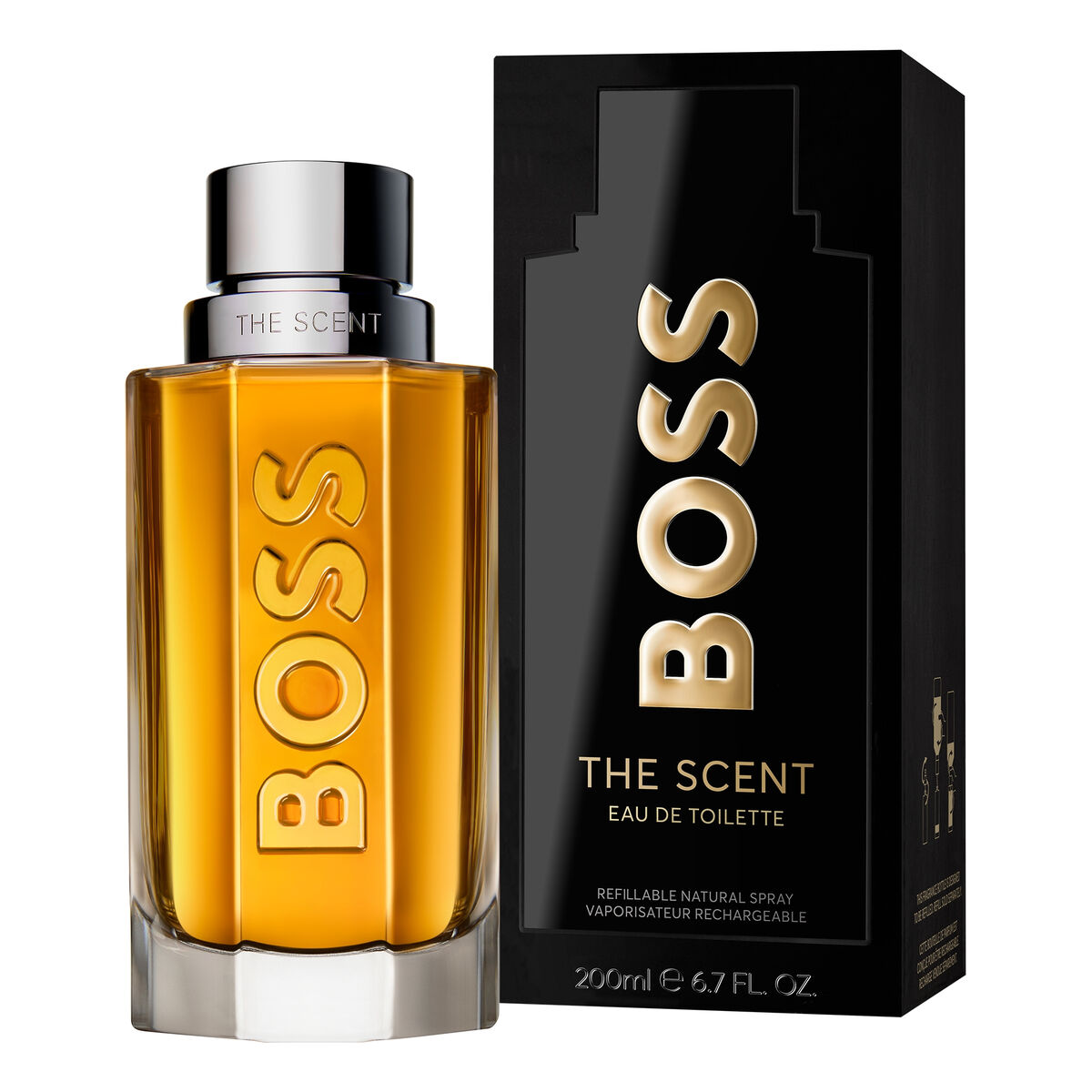 Herreparfume BOSS THE SCENT EDT 200 ml til mænd flaske