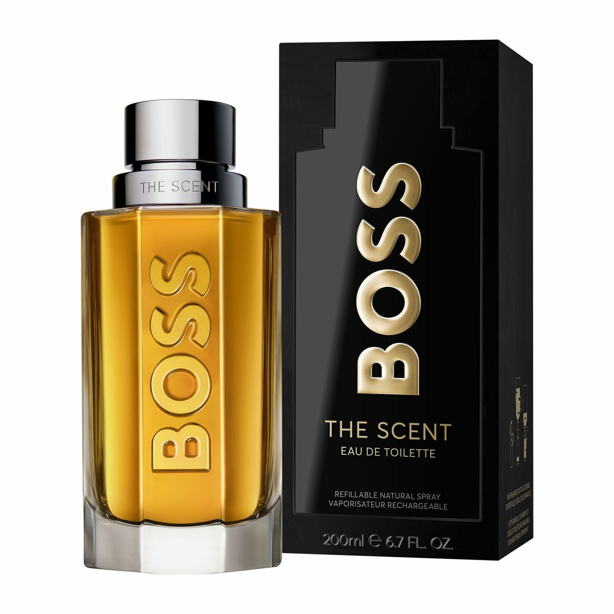 Herreparfume BOSS THE SCENT EDT 200 ml til mænd flaske