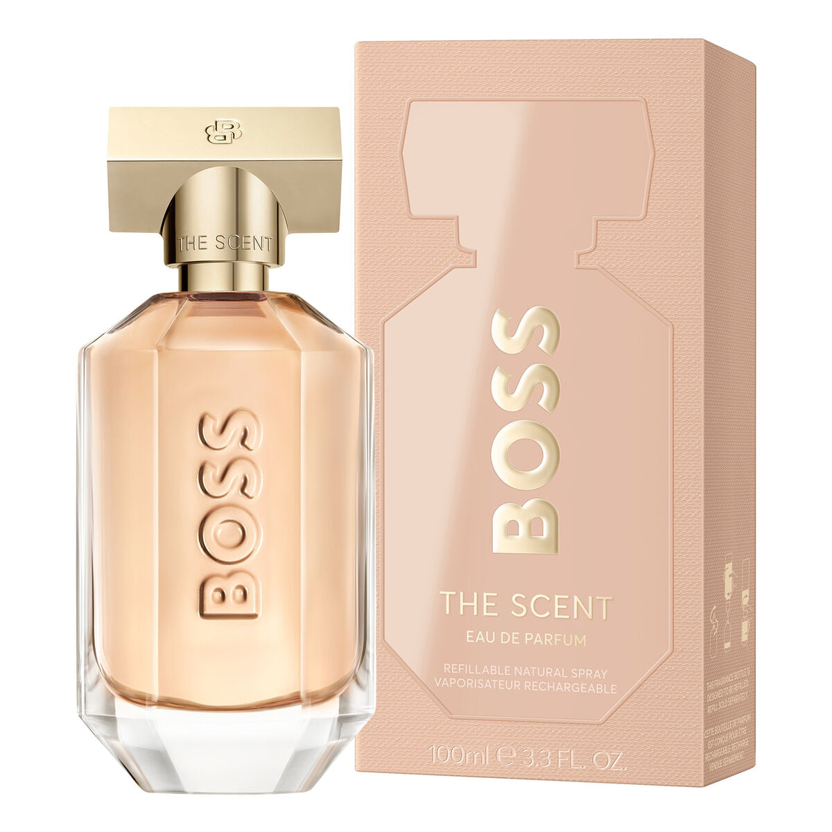 Unisex parfume BOSS THE SCENT FOR HER The Scent For Her 100 ml til kvinder produktemballage