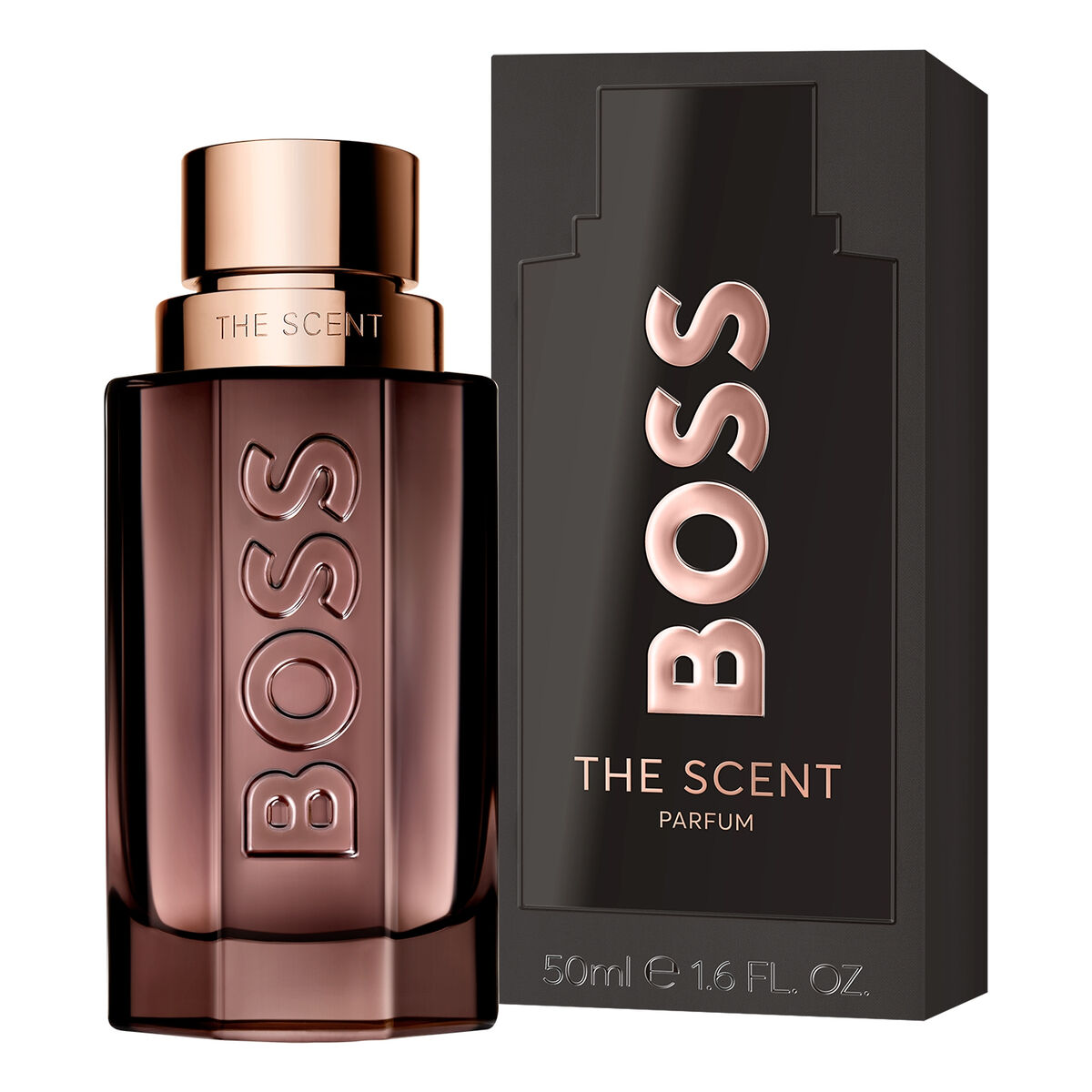 Unisex parfume Hugo Boss-boss THE SCENT 50 ml til mænd produktemballage