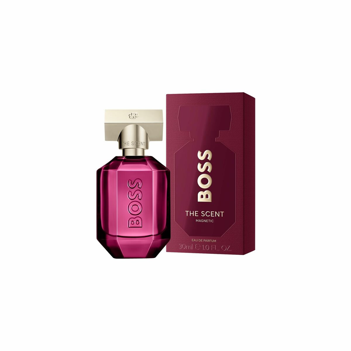 Unisex parfume BOSS THE SCENT FOR HER The Scent For Her Magnetic 30 ml til kvinder produktemballage