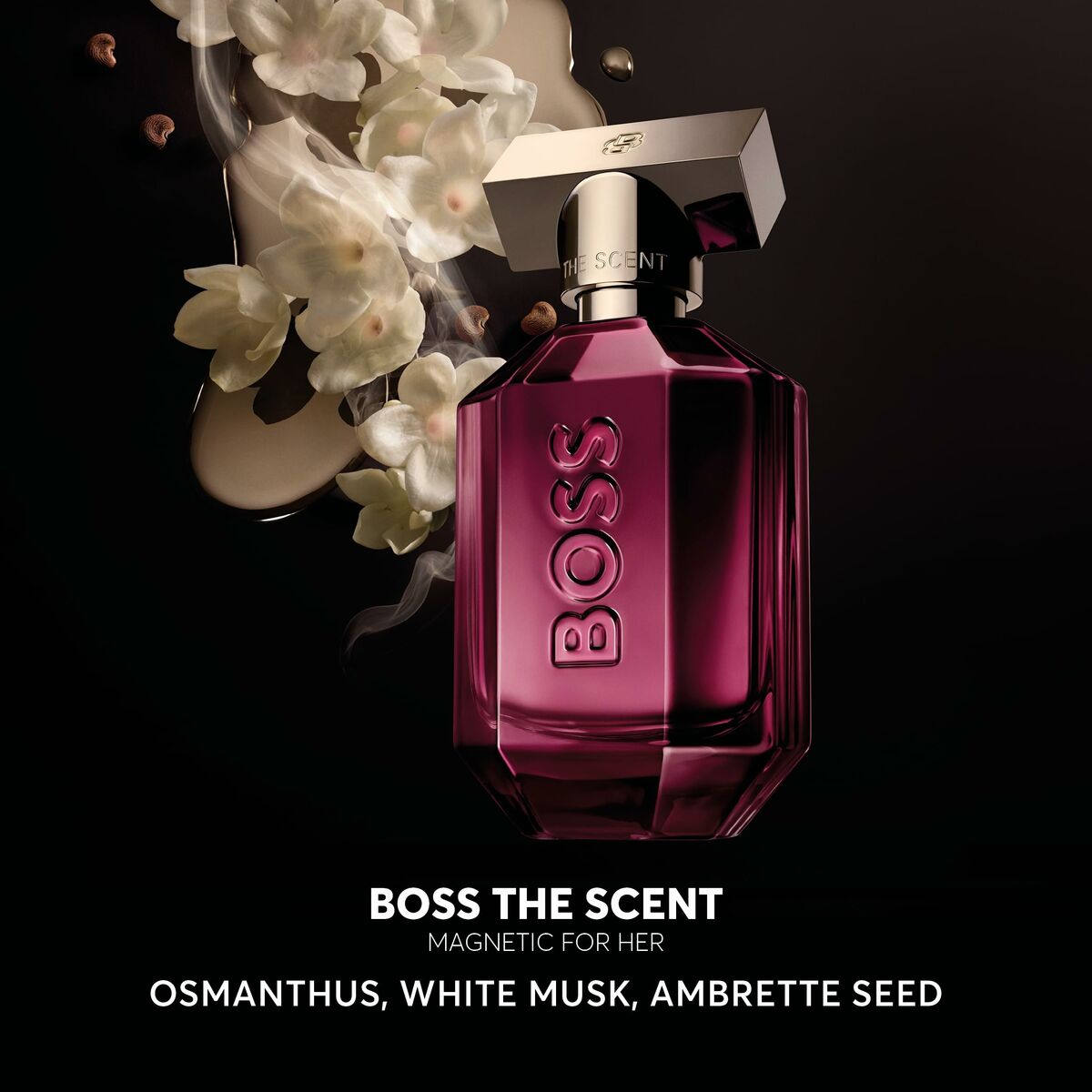 Unisex parfume BOSS THE SCENT FOR HER The Scent For Her Magnetic 50 ml til kvinder produktemballage