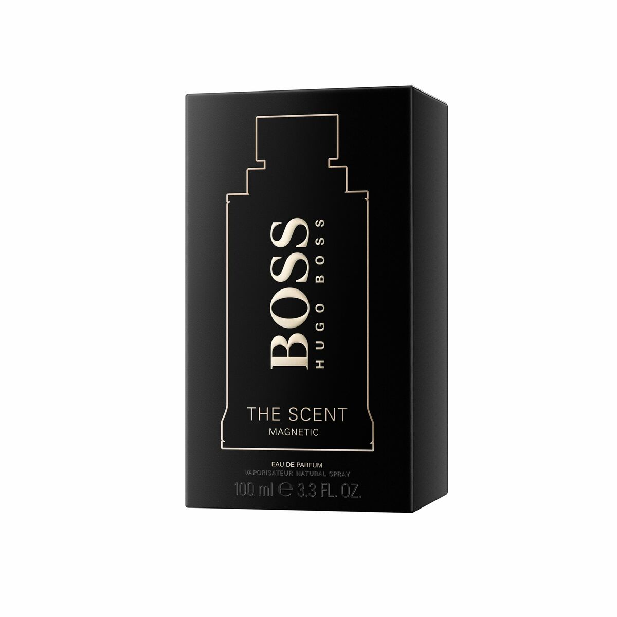 Unisex parfume BOSS THE SCENT The Scent For Him Magnetisk 100 ml til mænd produktemballage