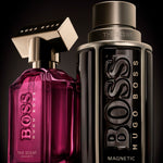 Unisex parfume BOSS THE SCENT The Scent For Him Magnetisk 100 ml til mænd produktemballage