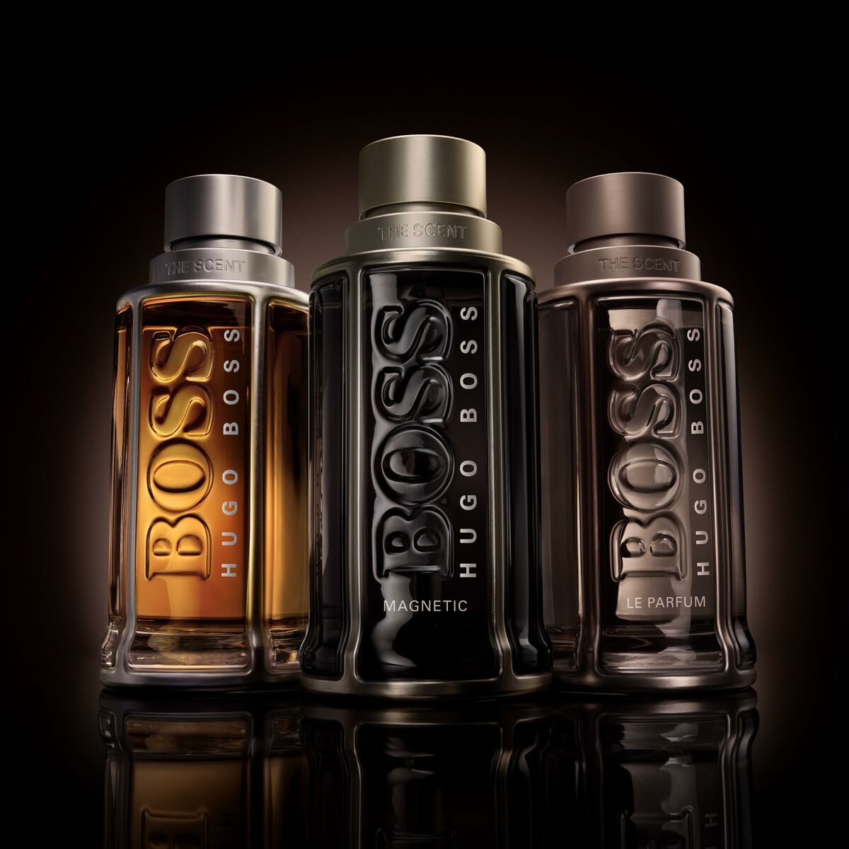 Unisex parfume BOSS THE SCENT The Scent For Him Magnetisk 100 ml til mænd produktemballage