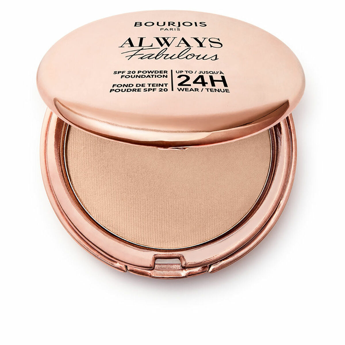 Powder Make-up Base Bourjois Always Fabulous Nº 300 Rose Sand Nº 300-Rose Sand Spf 20 7 g makeup emballage