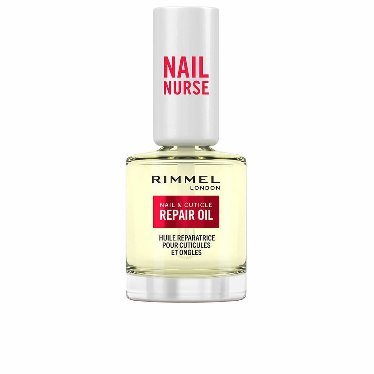 Negleolie Rimmel London Nail Nurse Repair Oil 8ml Repair Complex Cuticles produktemballage