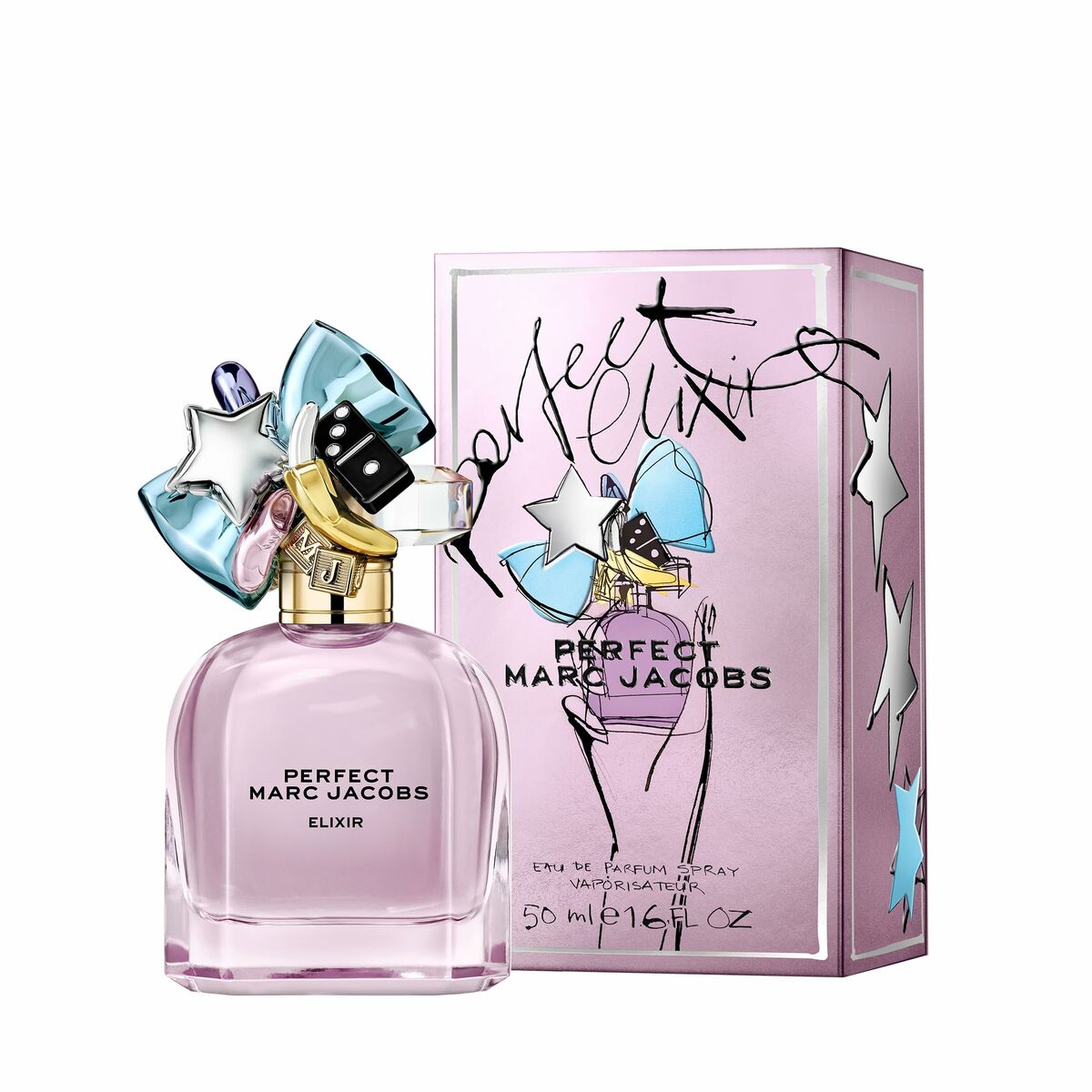 Unisex parfume Marc Jacobs PERFECT Perfect Elixir 50 ml til kvinder produktemballage
