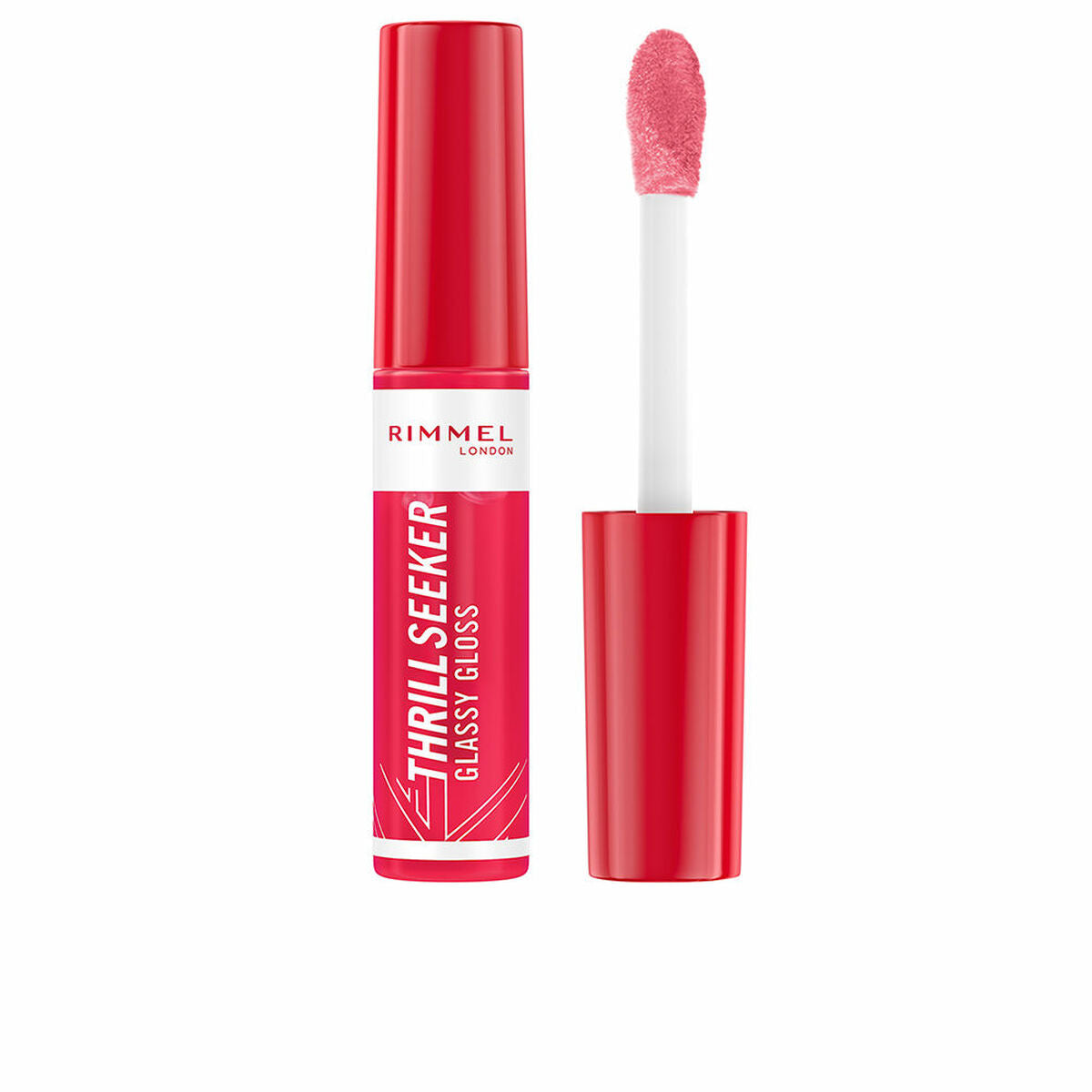Læbeglans Rimmel London THRILL SEEKER 600-berry glace 10 ml produktemballage