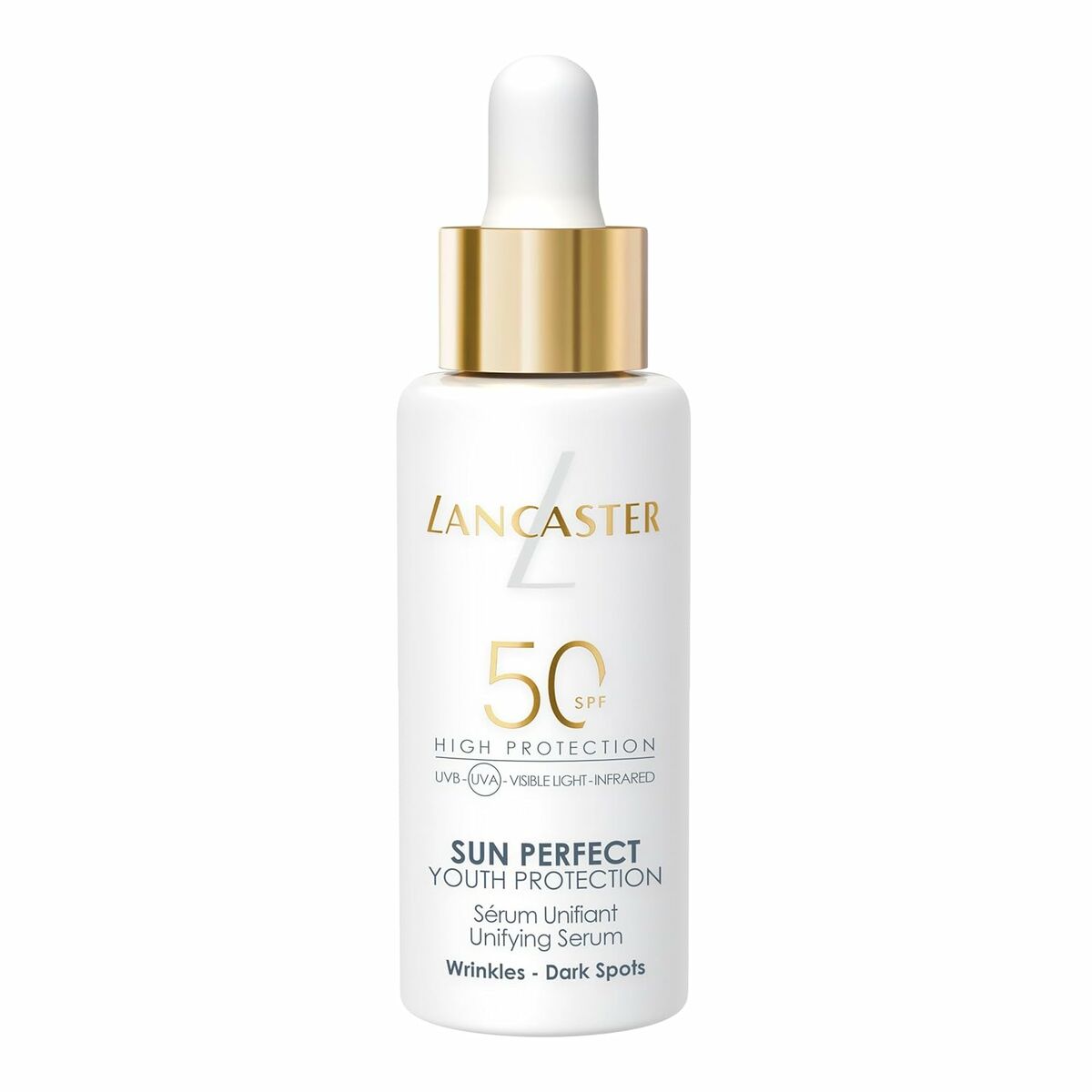 Sun Block Lancaster SUN PERFECT Spf 50 30 ml produktemballage