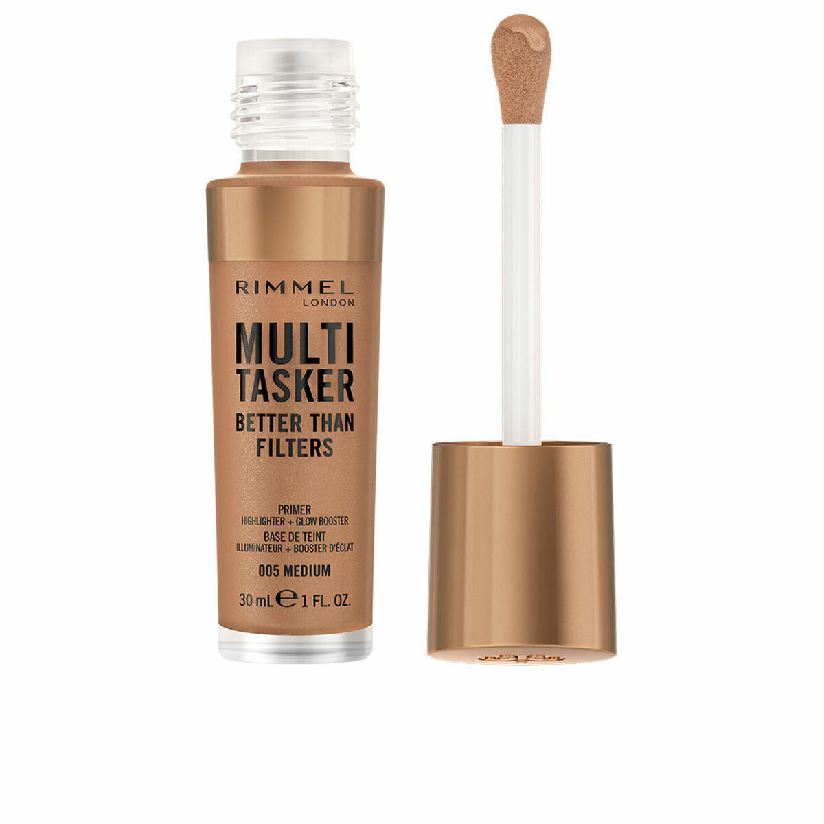 Make-up Primer Rimmel London MULTI-TASKER Nº 005 Medium Nº 005-Medium 30 ml produktemballage