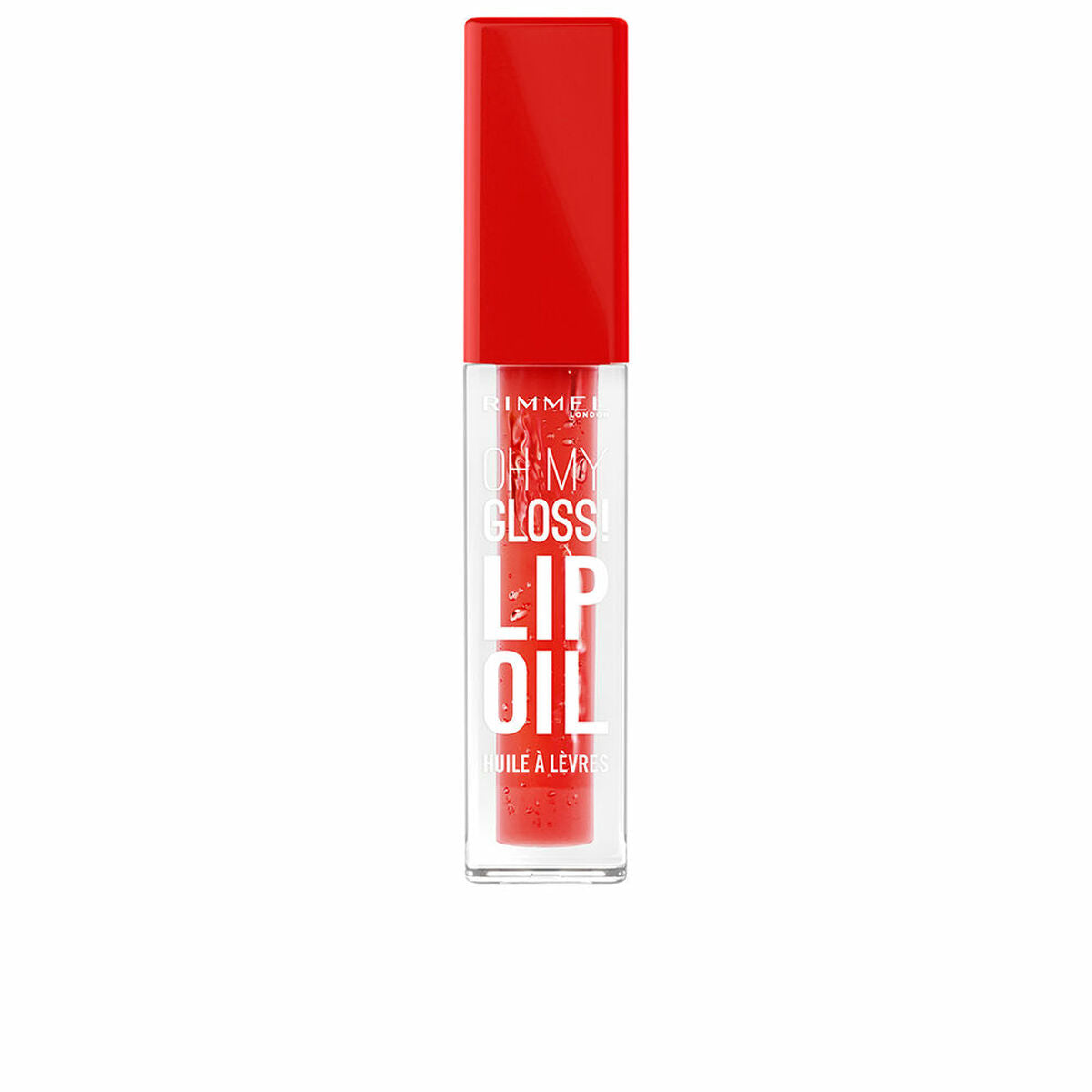 Lip-gloss Rimmel London OH MY GLOSS! Nº 004 Vivid Red 6 ml produktemballage