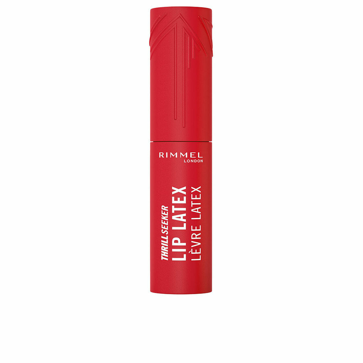 Læbeglans Rimmel London THRILL SEEKER Nº 400-Rimmel Rød 6 ml produktemballage