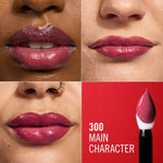 Læbeglans Rimmel London THRILL SEEKER Nº 300-Main Character 6 ml produktemballage