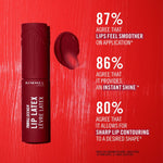 Læbeglans Rimmel London THRILL SEEKER Nº 300-Main Character 6 ml produktemballage