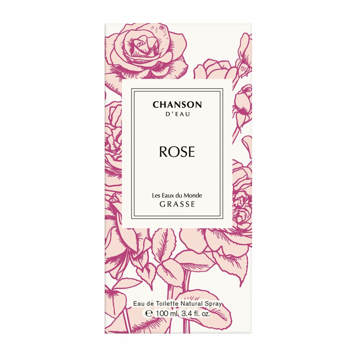 Dameparfume Coty Chanson d'Eau Rose EDT 100 ml til Dame flaske