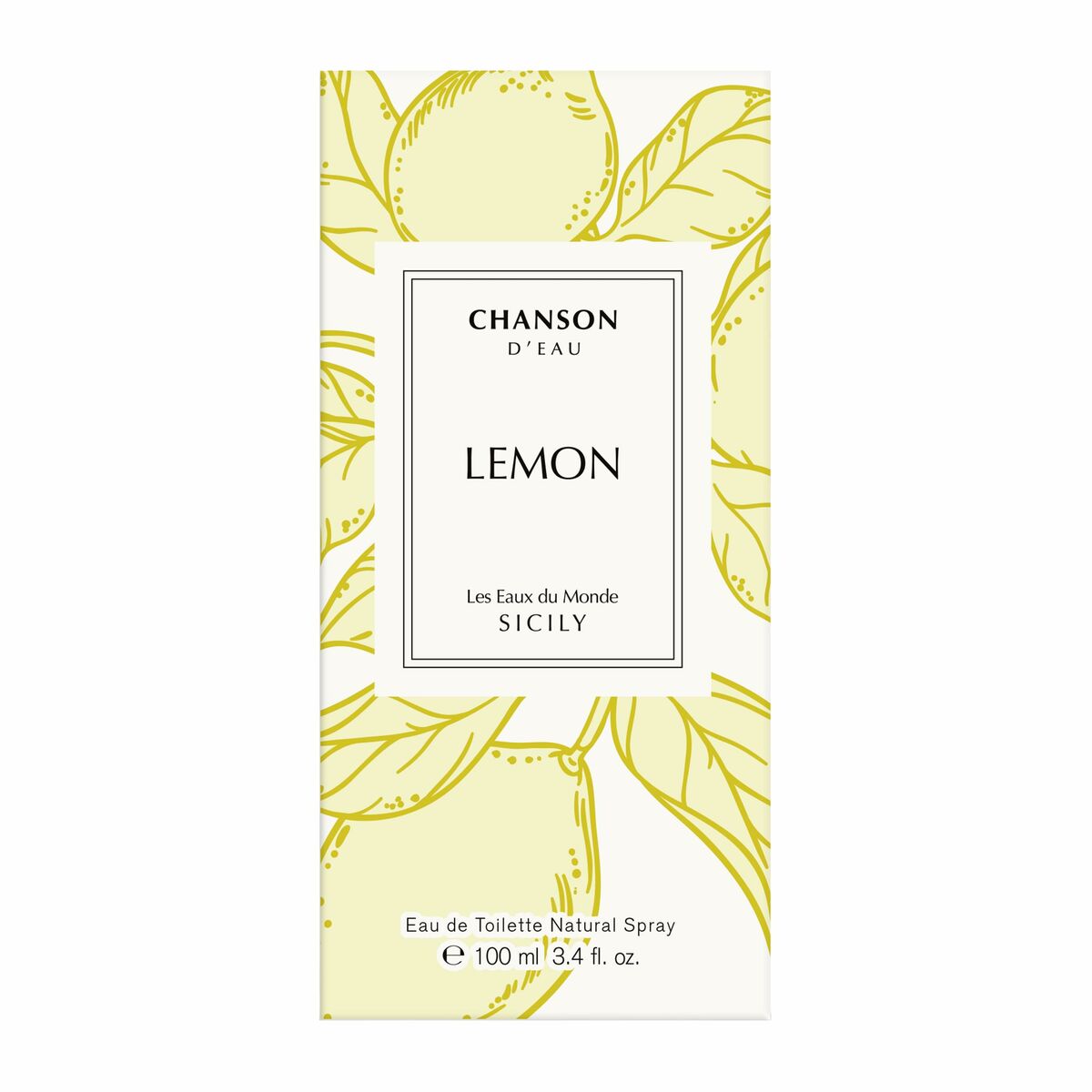 Dameparfume Coty Chanson d'Eau Lemon EDT 100 ml til Dame flaske