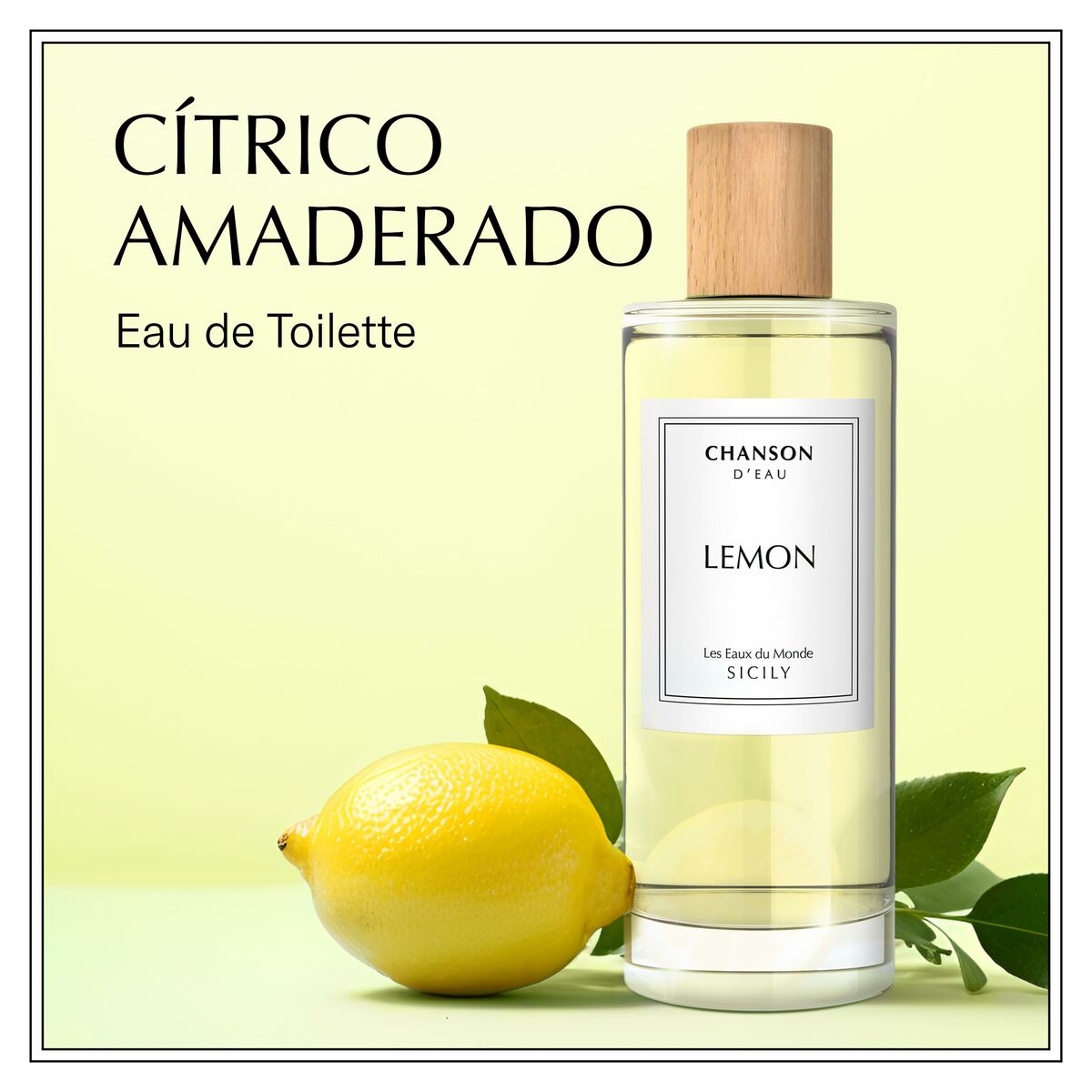 Dameparfume Coty Chanson d'Eau Lemon EDT 100 ml til Dame flaske