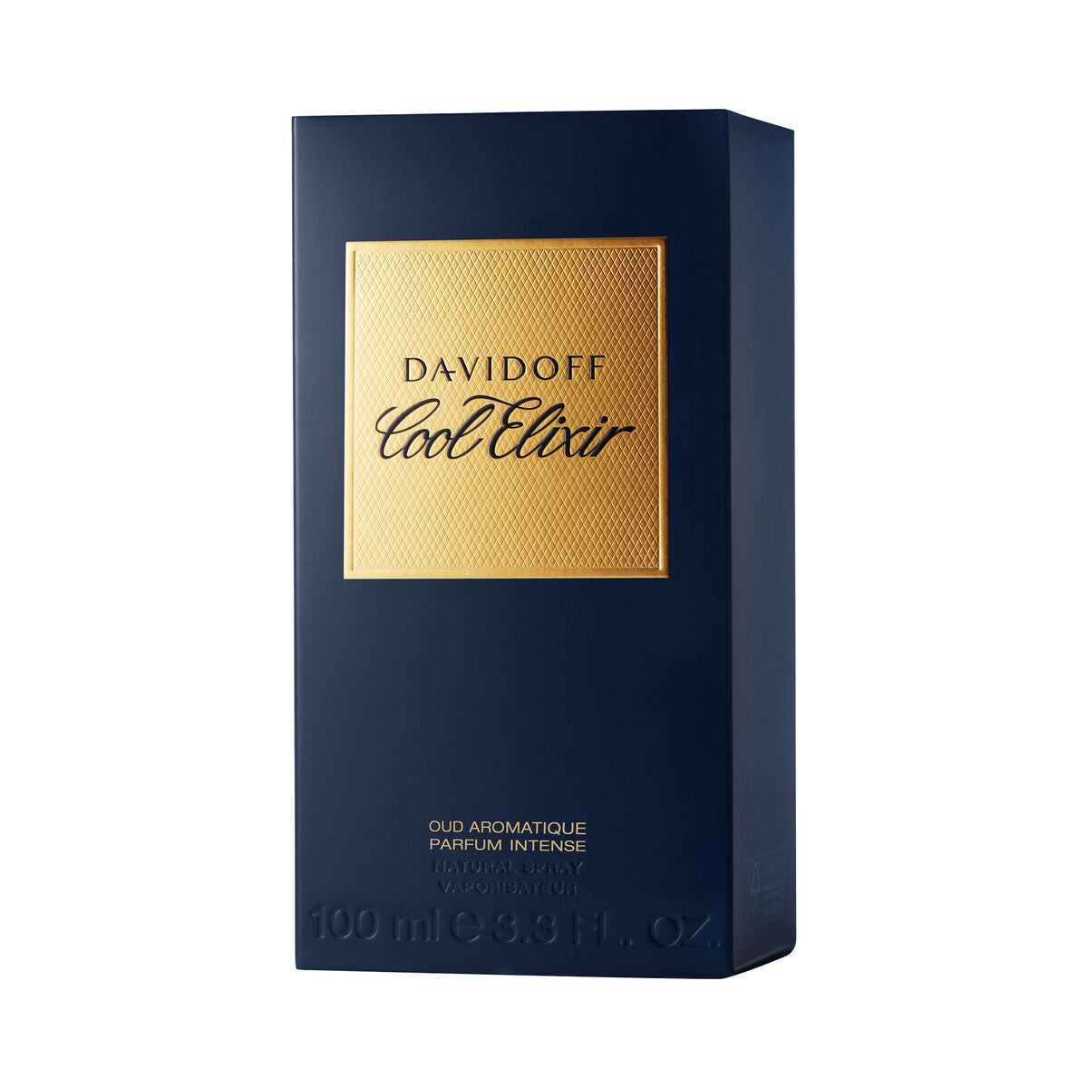 Herreparfume Davidoff COOL ELIXIR 100 ml til mænd produktemballage