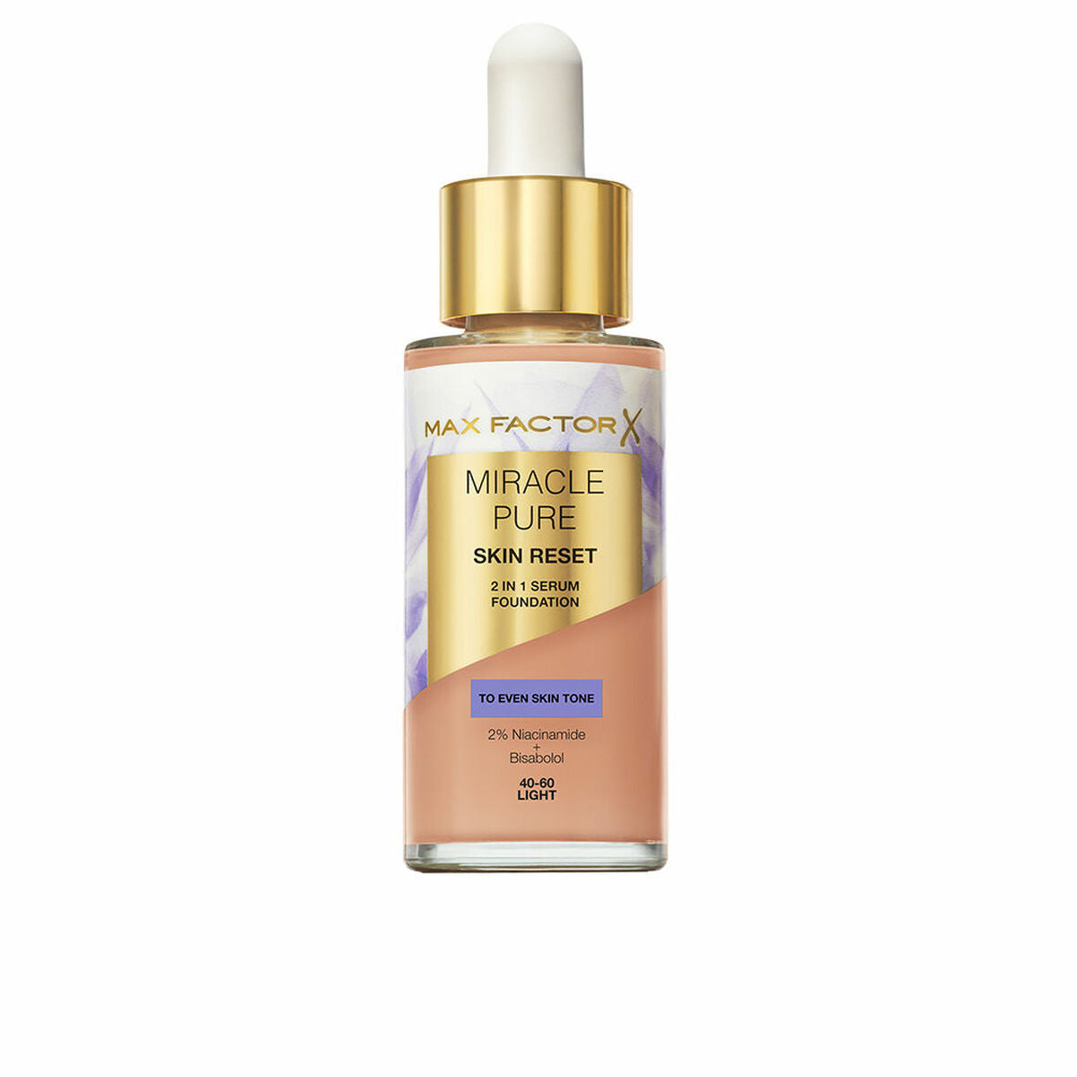 Perfecting Serum Max Factor MIRACLE PURE Nº 40-60 Let 30 ml serumflaske