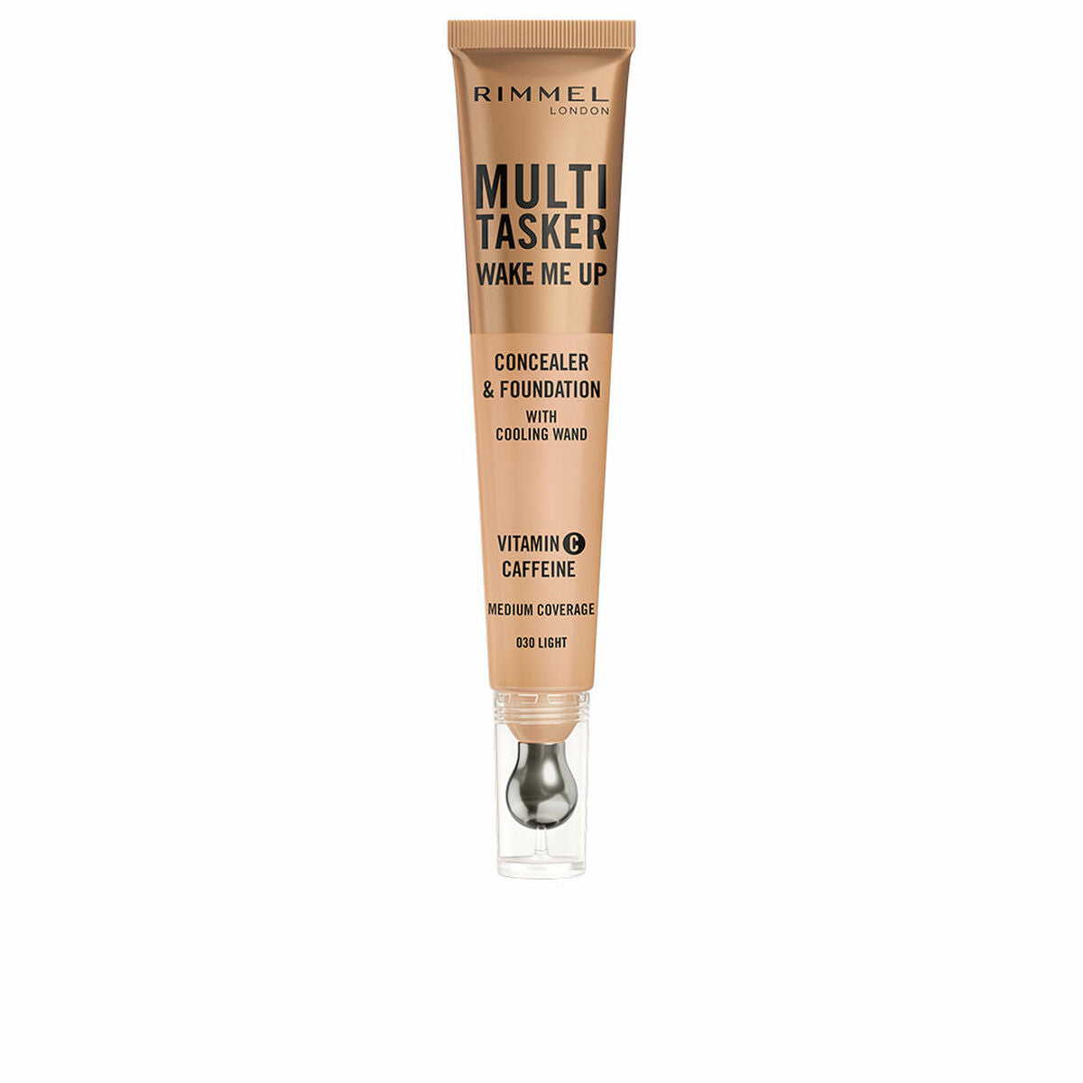 Ansigtskorrektor Rimmel London Multi-Tasker Wake Me Up Light 20 ml produktemballage