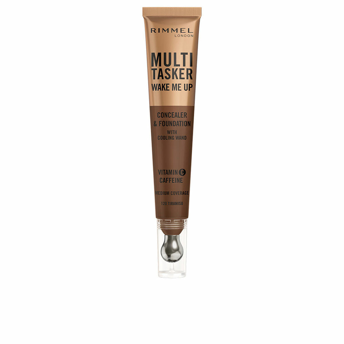 Makeup Fixer Rimmel London Multi-Tasker Wake Me Up Tiramisú 20 ml produktemballage
