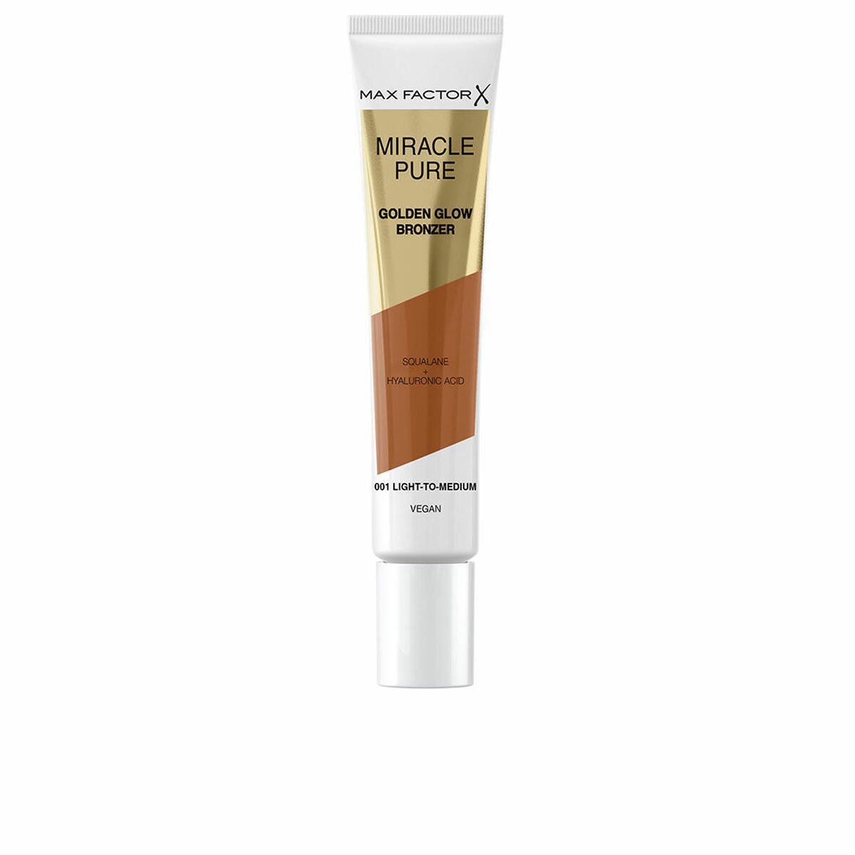 Bronzer Max Factor MIRACLE PURE Nº 001 Let til Medium 15 ml produktemballage