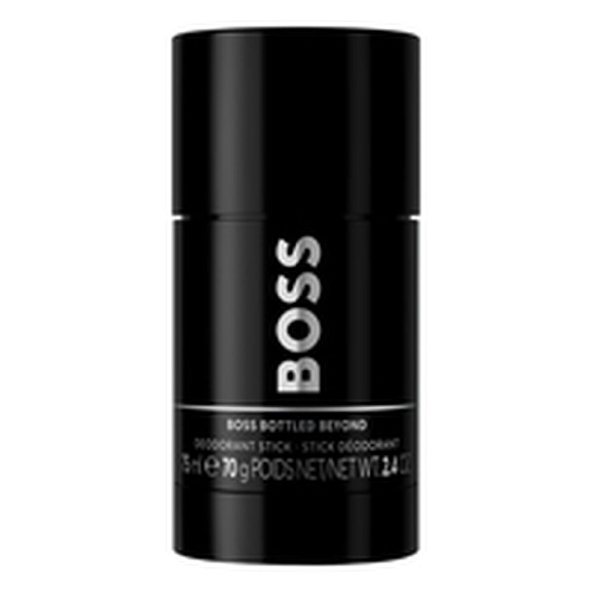 Spray Deodorant BOSS BOTTLED BEYOND 75 ml til mænd produktemballage