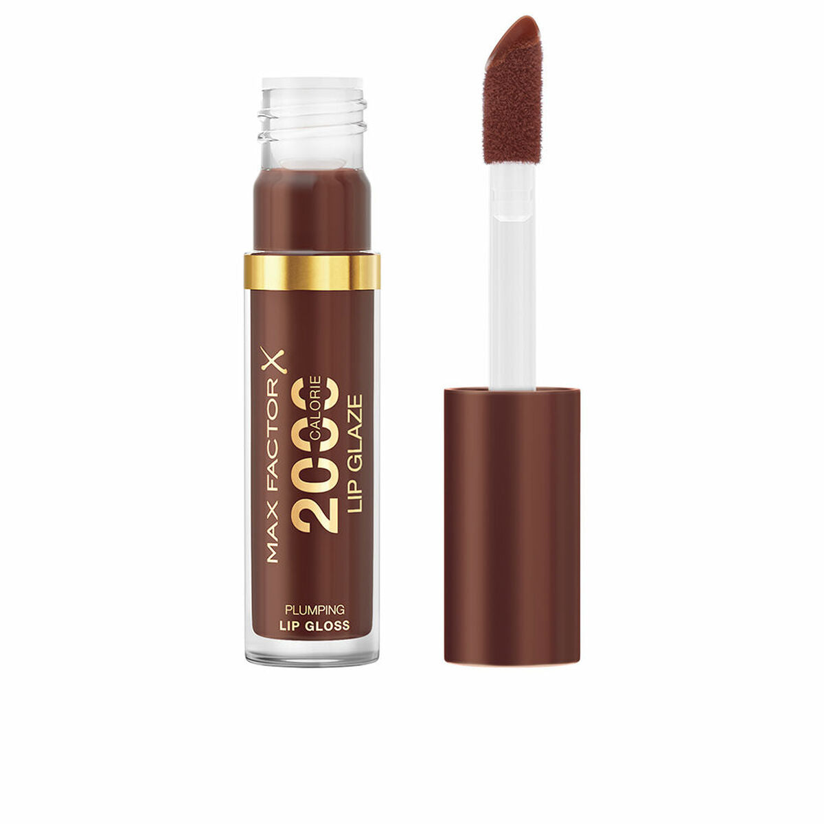 Lip-gloss Max Factor 2000 KALORIE 180-chokoladeglød 4,4 ml produktemballage 4,4 ml