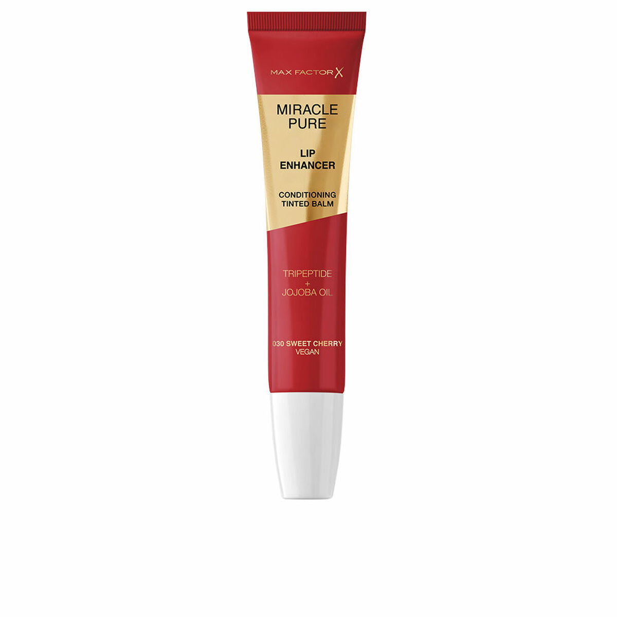 Læbepomade Max Factor MIRACLE PURE Nº 030-Sweet Cherry 12 ml til kvinder hudplejeemballage