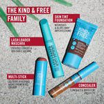 Make-up sæt Rimmel London KIND OG GRATIS til kvinder produktemballage
