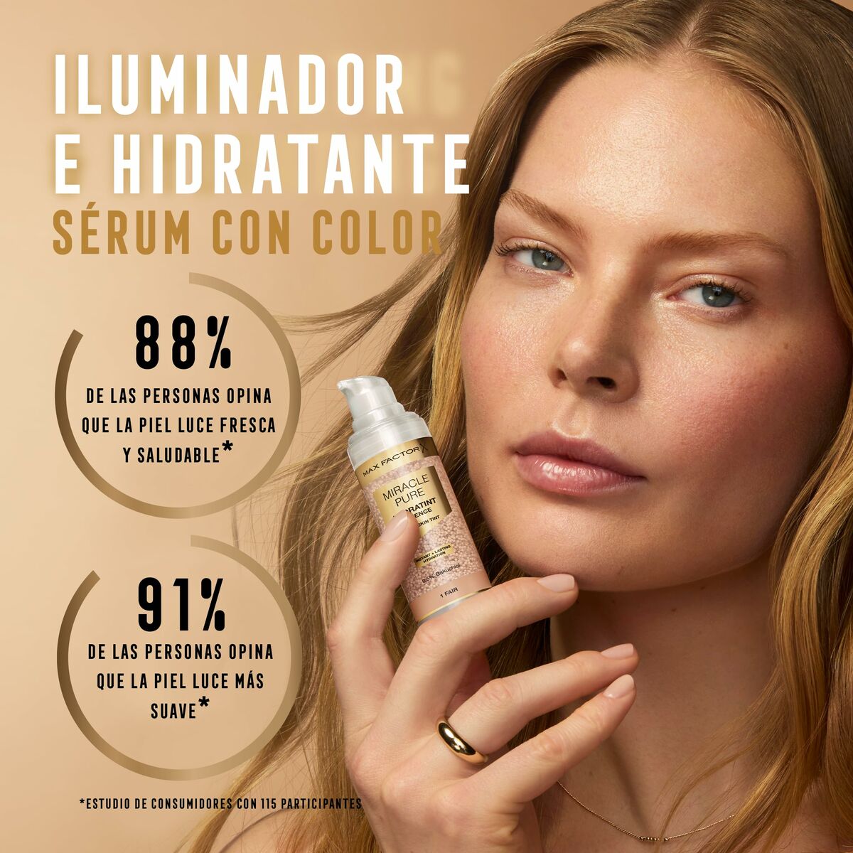 MakeUp Set Max Factor MIRACLE PURE produktemballage