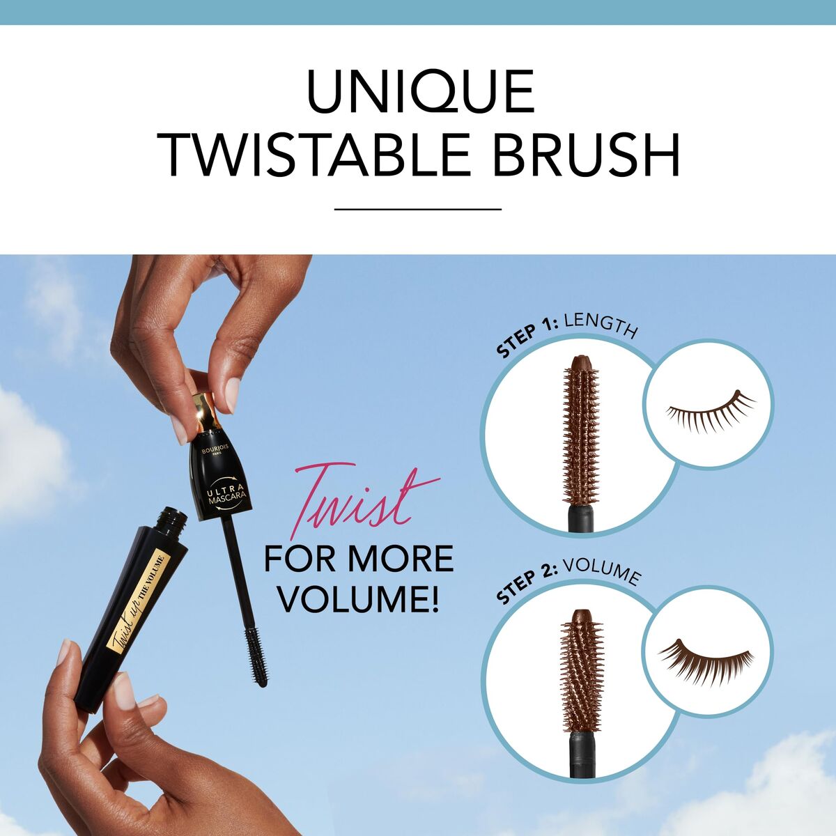 Make-up sæt Bourjois TWIST UP til kvinder produktemballage