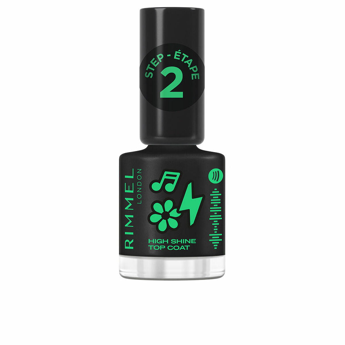 Neglelak Rimmel London SUPER GEL 12 ml hudplejeemballage
