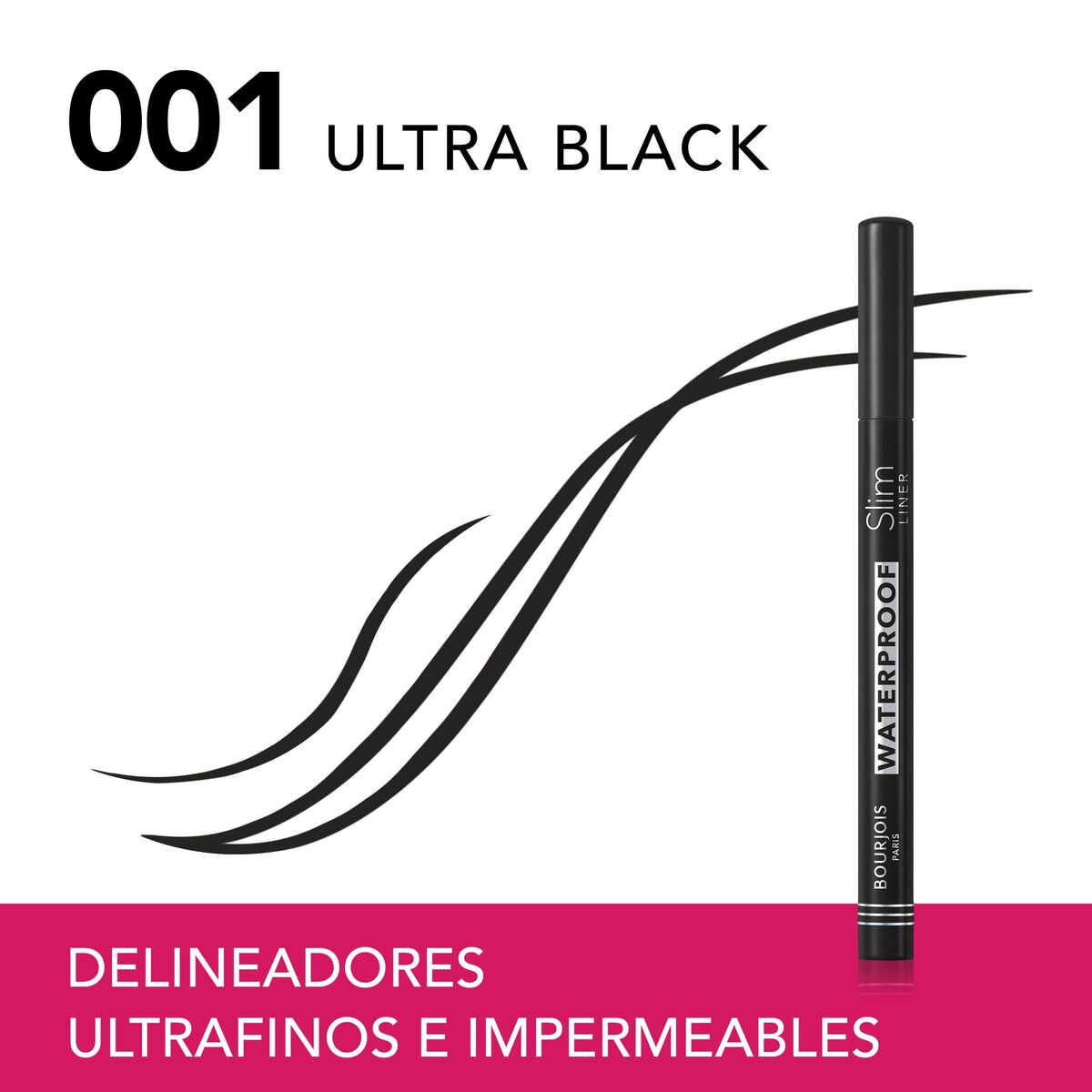 Make-up sæt Bourjois EYELINER FEUTRE (1 enhed) makeup emballage