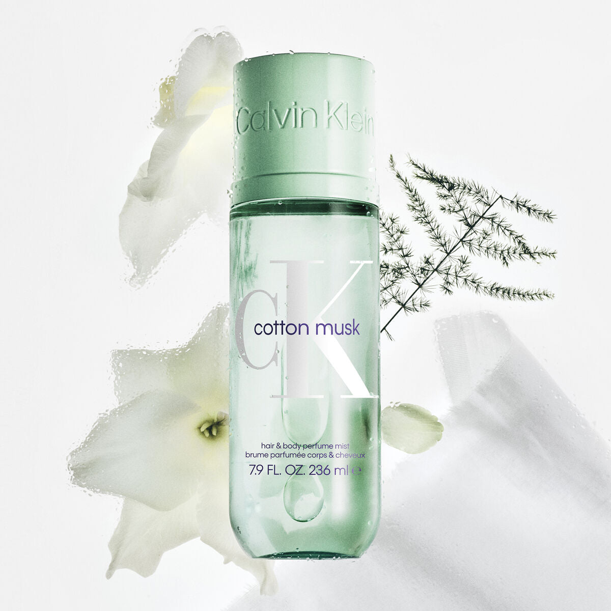 Body Mist Calvin Klein CK COTTON MUSK 236 ml produktemballage