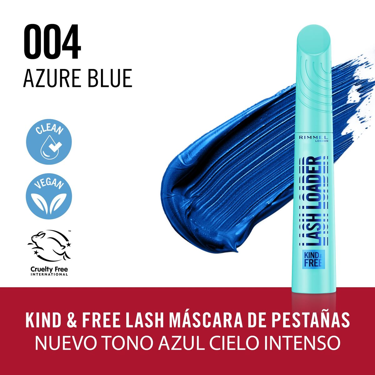 Make-up sæt Rimmel London KIND OG GRATIS til kvinder produktemballage