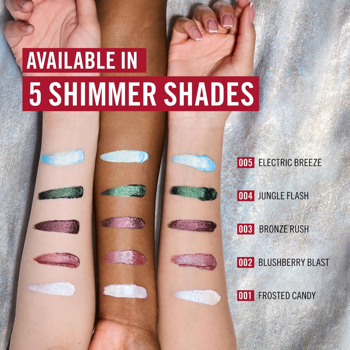 Make-up sæt Rimmel London SHIMMER SHOCK produktemballage