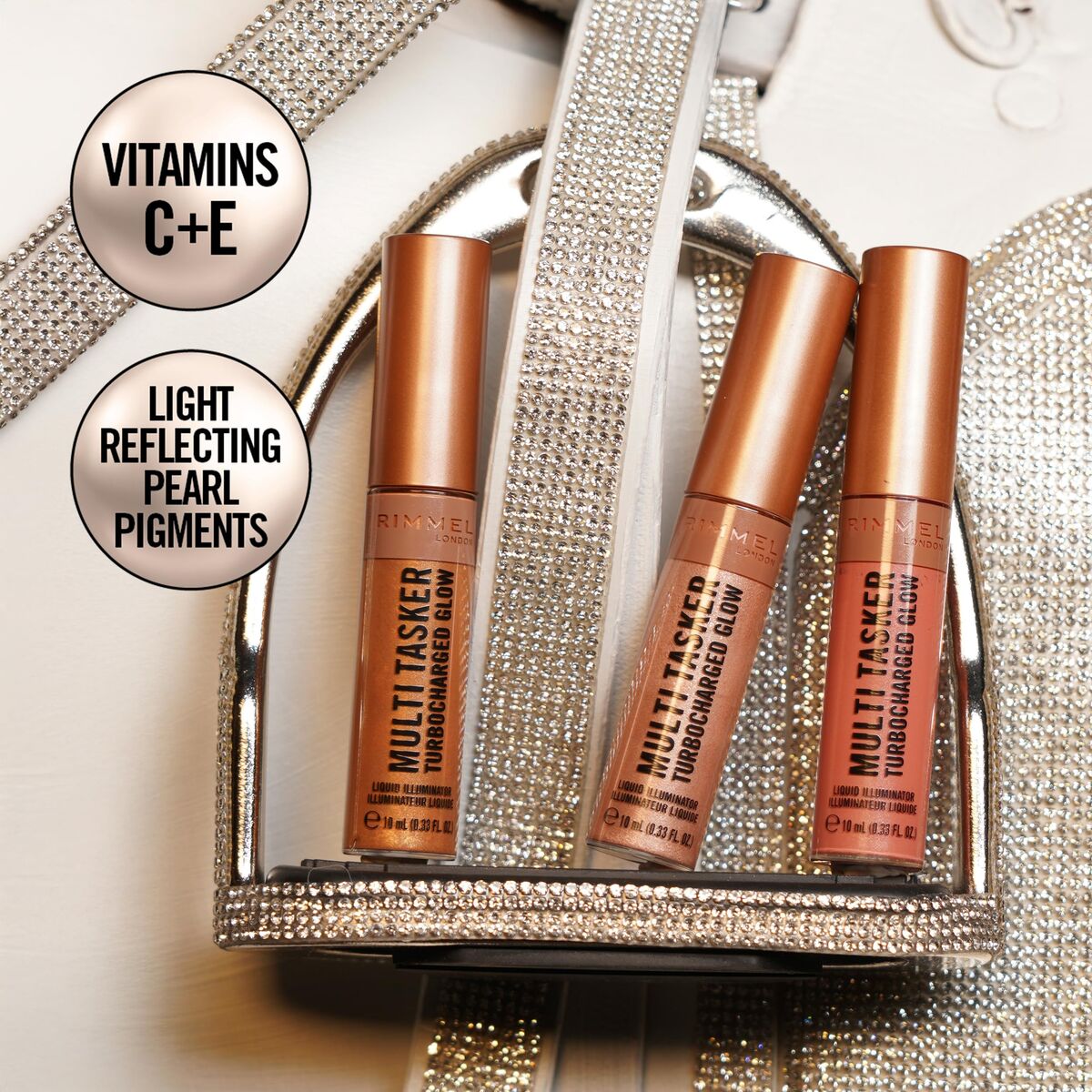 Make-up sæt Rimmel London MULTI TASKER til kvinder produktemballage