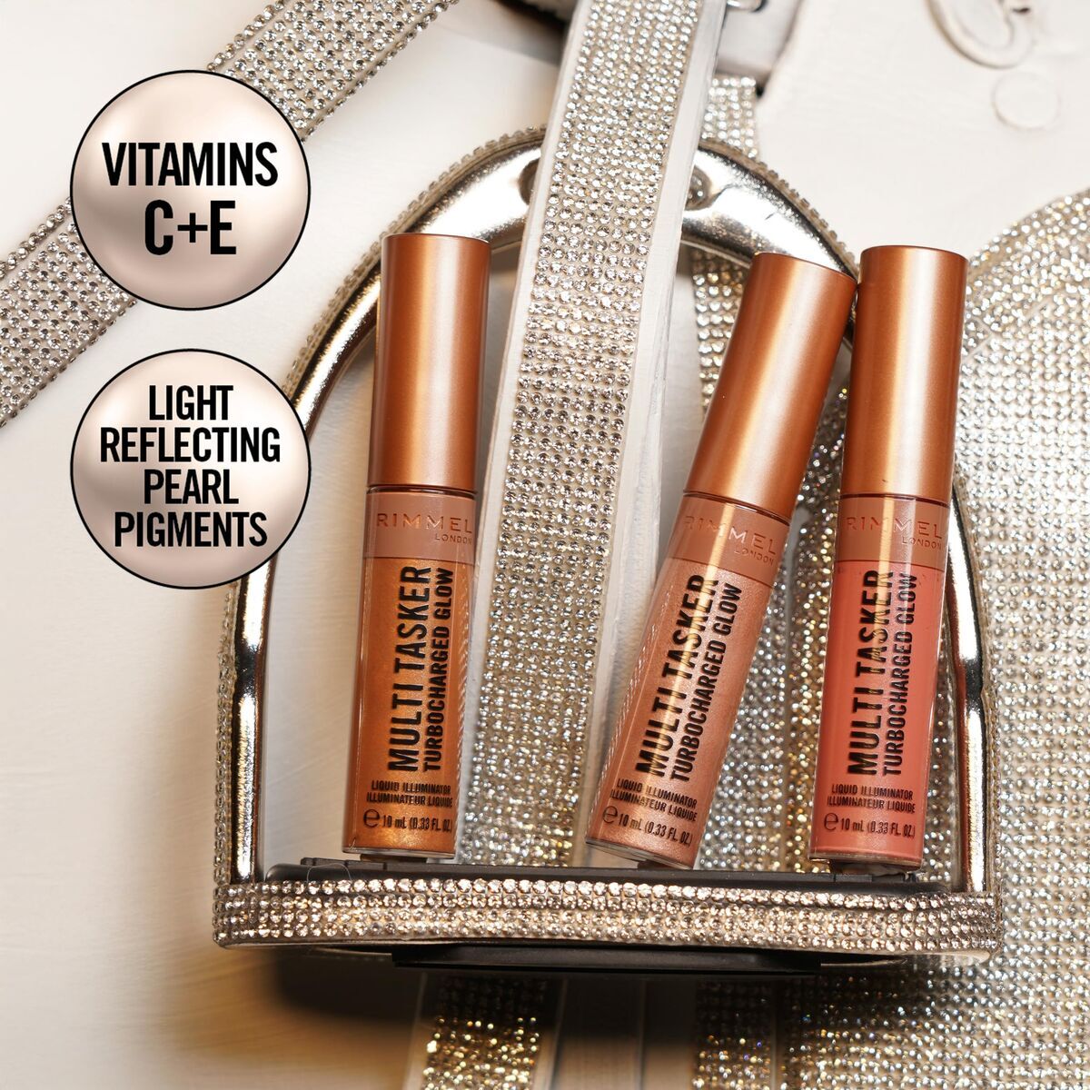 Make-up sæt Rimmel London MULTI TASKER til kvinder produktemballage